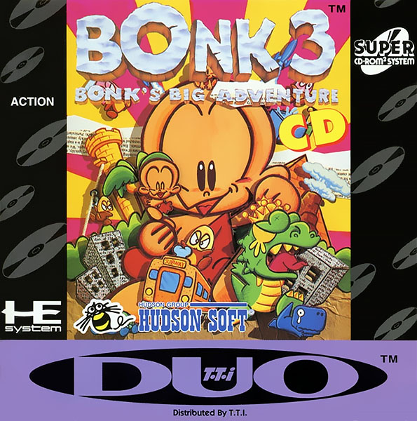 Bonk 3 - Bonk's Big Adventure box art