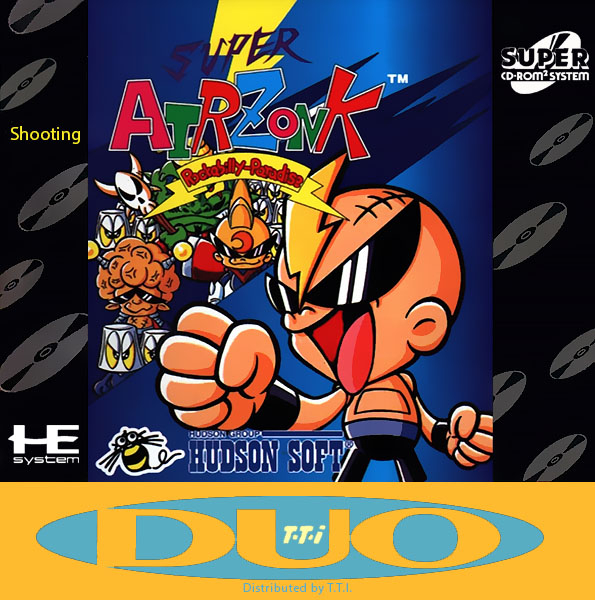 Super Air Zonk - Rockabilly Paradise box art
