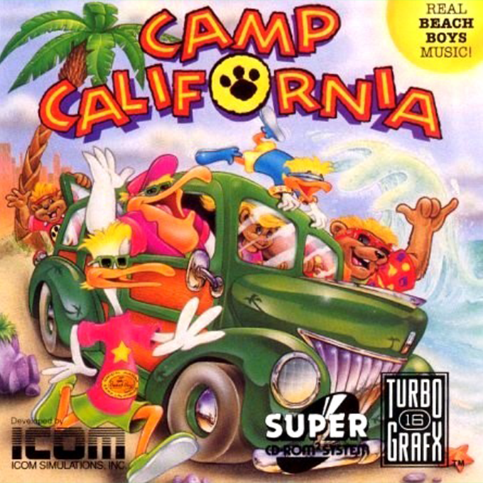 Camp California box art