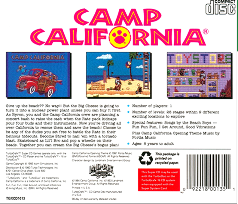 Camp California — box-2D-back (US)