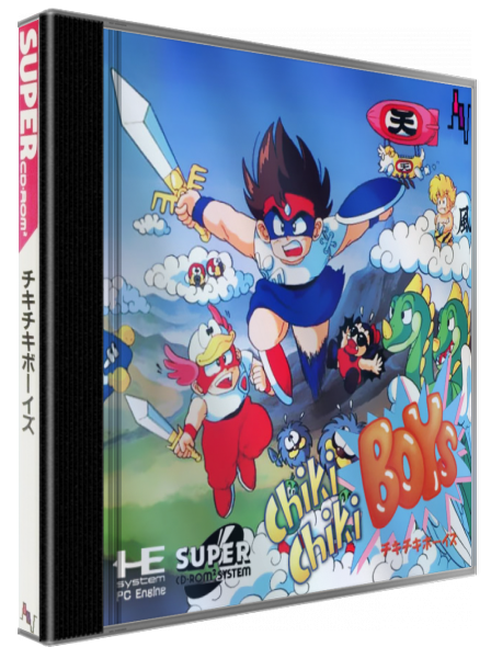 Chiki Chiki Boys — box-3D (JP)