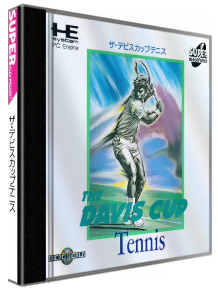 The Davis Cup Tennis — box-3D (WOR)