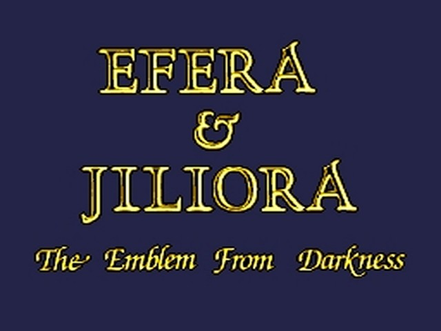Efera And Jiliora - The Emblem From Darkness — sstitle (JP)