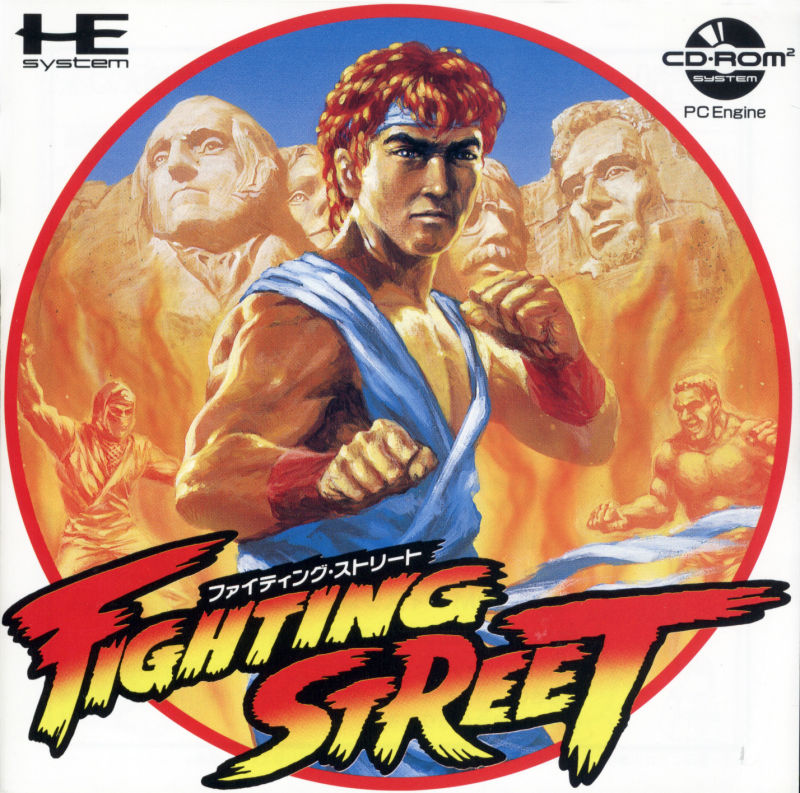 Fighting Street — box-2D (JP)