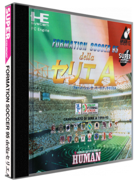 Formation Soccer 95 Della Serie A — box-3D (JP)