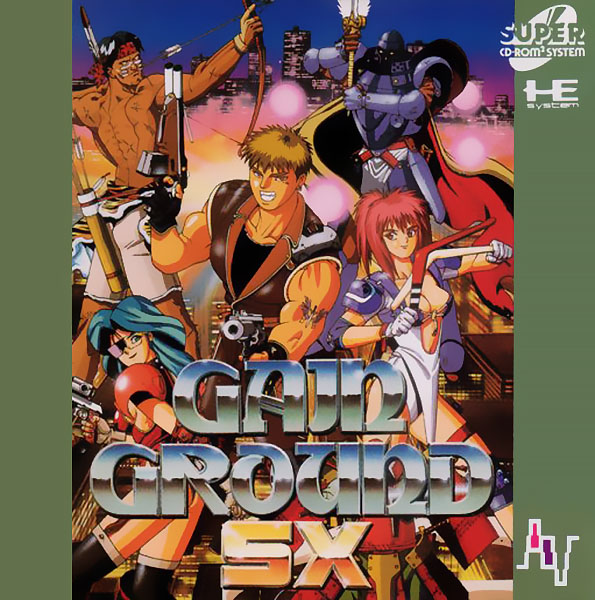 Gain Ground Sx box art