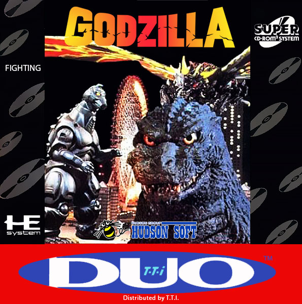 Godzilla box art