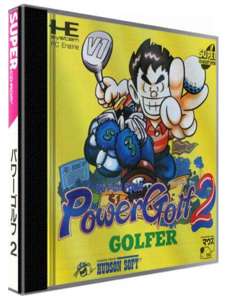 Hu Pga Tour - Powergolf 2 - Golfer — box-3D (JP)