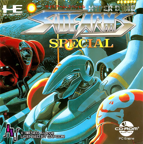 Hyper Dyne Sidearms Special box art