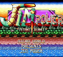 Jim Power In Mutant Planet — sstitle (JP)