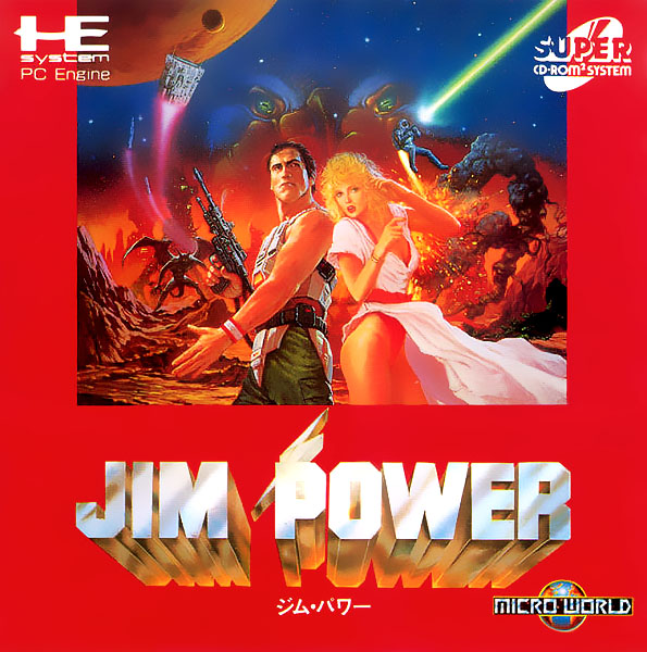 Jim Power In Mutant Planet box art