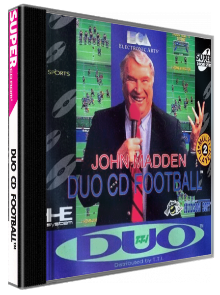 John Madden Duo Cd Football — box-3D (WOR)