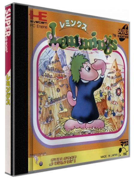 Lemmings — box-3D (JP)