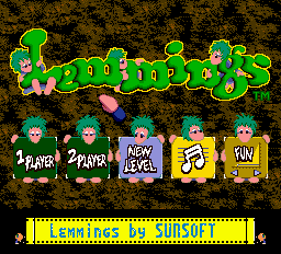 Lemmings — sstitle (JP)