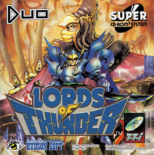 Lords Of Thunder box art
