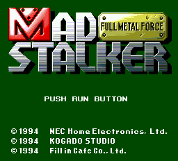 Mad Stalker - Full Metal Force — sstitle (WOR)