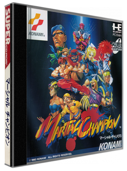 Martial Champion — box-3D (JP)