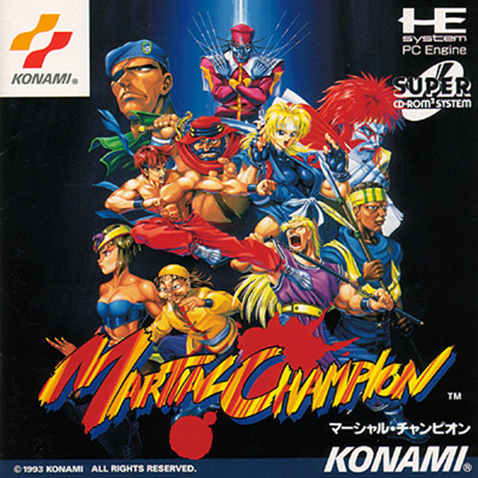 Martial Champion box art