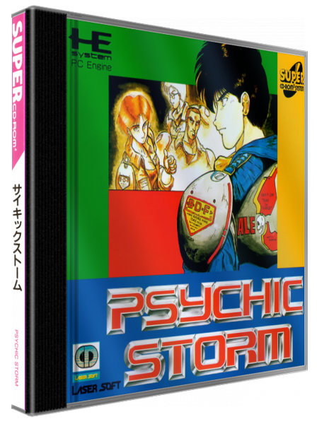 Psychic Storm — box-3D (JP)