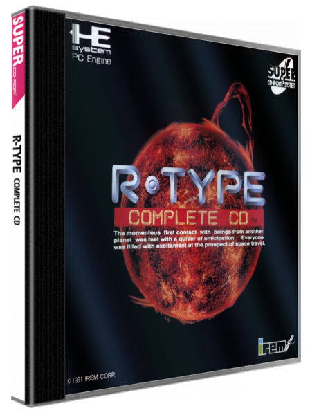 R-type Complete Cd — box-3D (WOR)