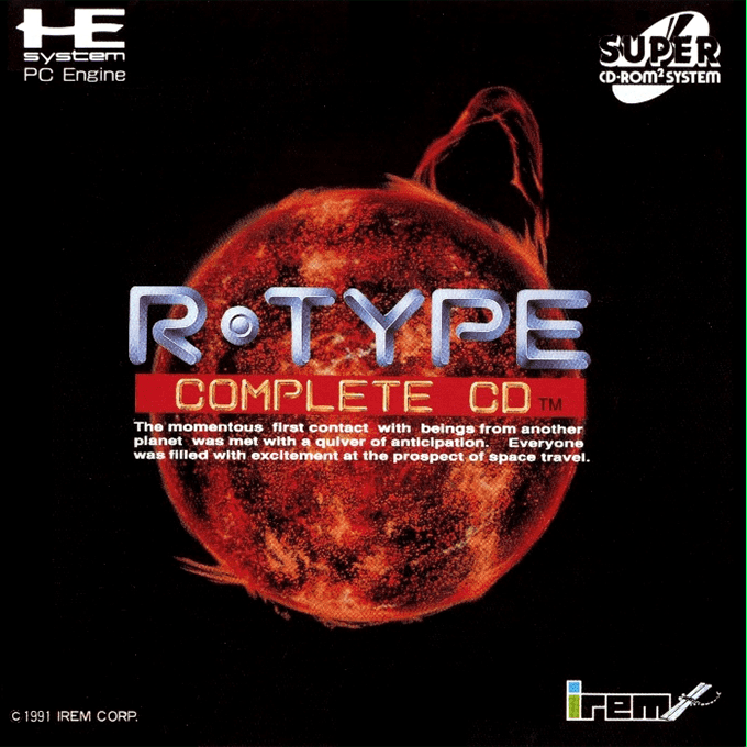 R-type Complete Cd box art