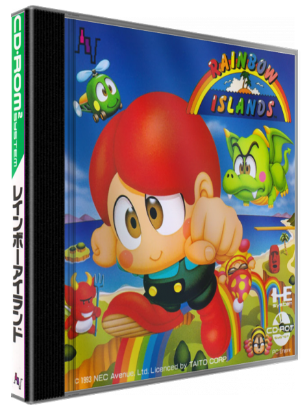 Rainbow Islands — box-3D (JP)