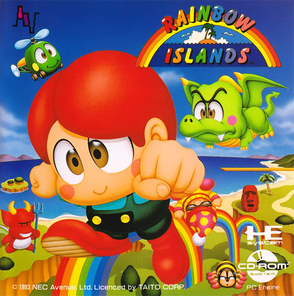 Rainbow Islands box art