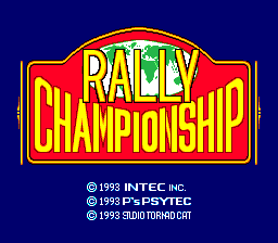 Championship Rally — sstitle (WOR)