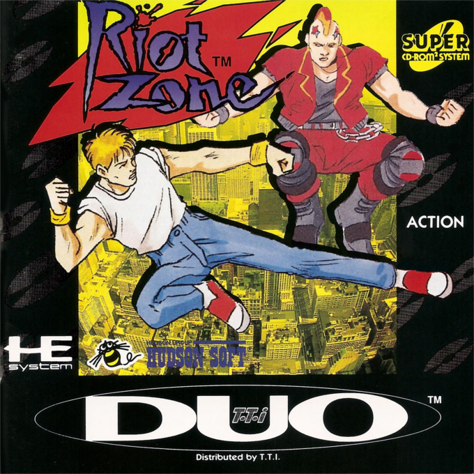 Riot Zone box art