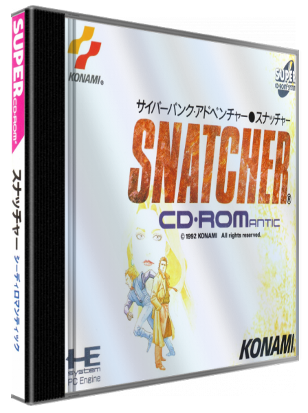 Snatcher — box-3D (JP)