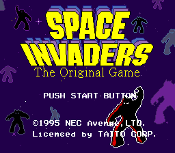 Space Invaders - The Original Game — sstitle (WOR)