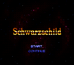 Super Schwarzschild — sstitle (WOR)