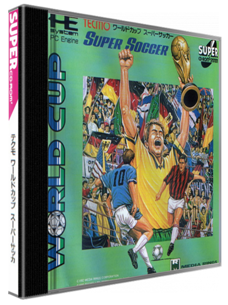 Tecmo World Cup Super Soccer — box-3D (JP)