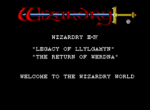 Wizardry 3-iv — sstitle (JP)