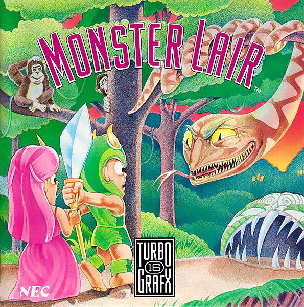 Wonder Boy 3 - Monster Lair box art
