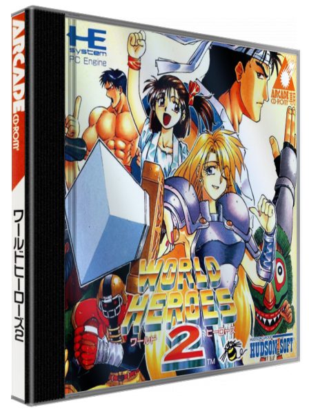 World Heroes 2 — box-3D (WOR)
