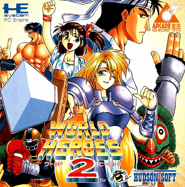 World Heroes 2 box art