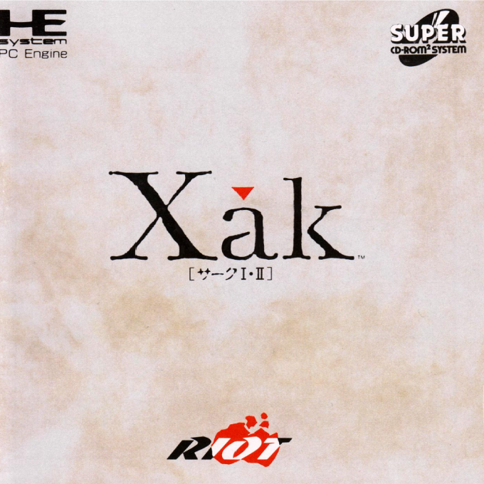 Xak 1-2 box art