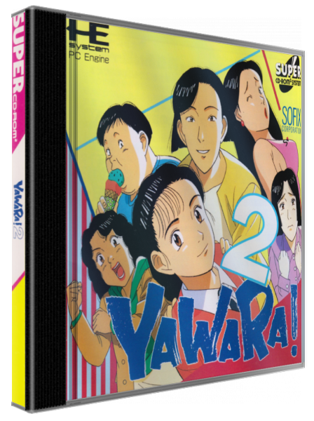 Yawara! 2 - A Fashionable Judo Girl! — box-3D (JP)
