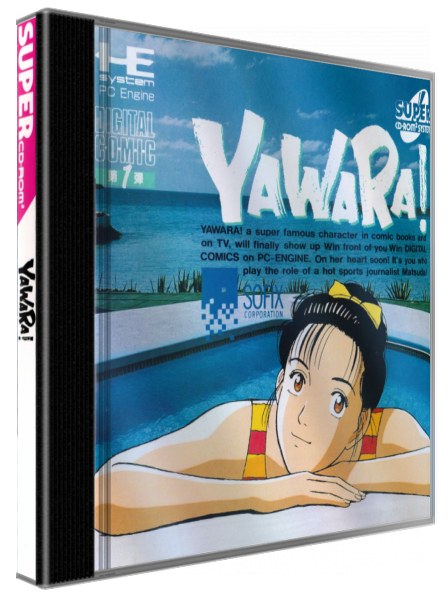 Yawara! A Fashionable Judo Girl! — box-3D (JP)