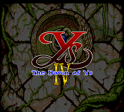 Ys 4 - The Dawn Of Ys — sstitle (JP)
