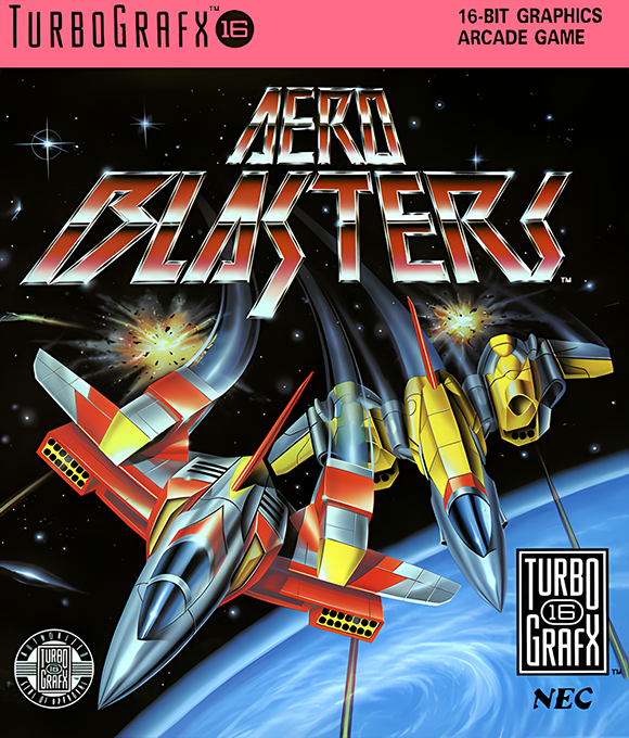 Aero Blasters box art