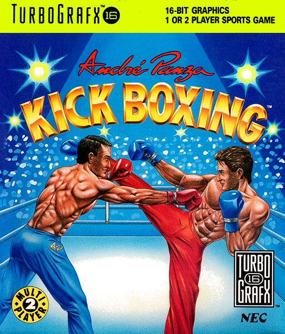 Andre Panza Kick Boxing box art