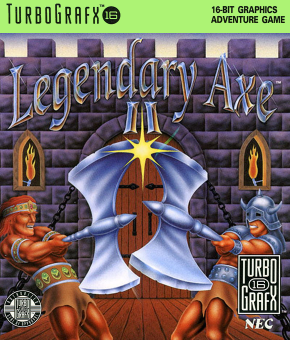 Legendary Axe 2, The box art