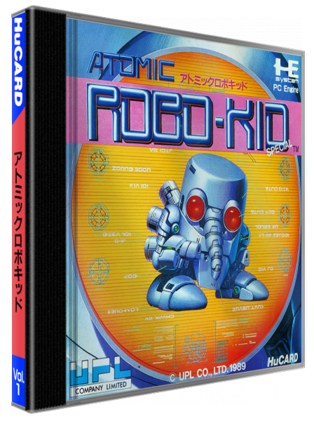 Atomic Robo-kid Special — box-3D (JP)