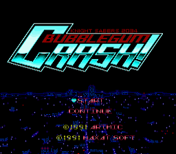 Bubblegum Crash! - Knight Sabers 2034 — sstitle (JP)