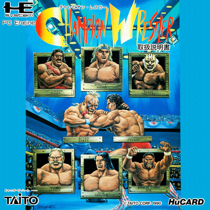 Champion Wrestler box art