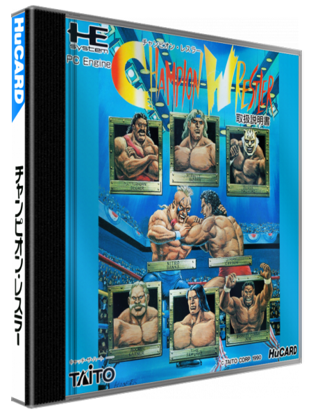 Champion Wrestler — box-3D (JP)