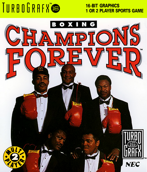 Champions Forever Boxing box art