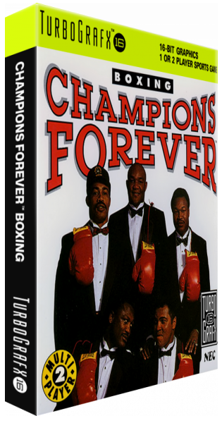 Champions Forever Boxing — box-3D (US)